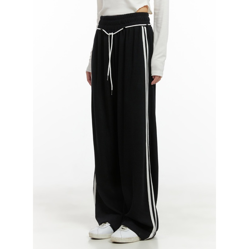 String Banded Track Pants CG426