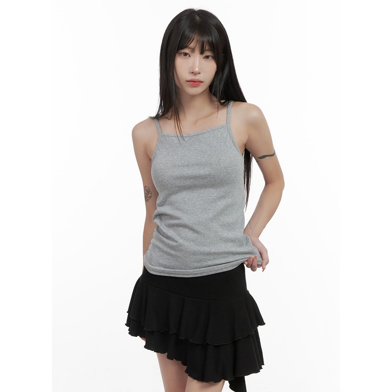 Classic Fit Camisole CS413|Gray|Black|White|S/M