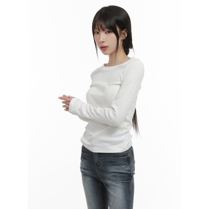 Cozy Cotton Long Sleeve Tee CS413