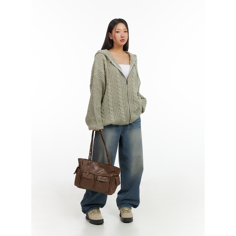 Evelyn Washed Baggy Jeans (Blue) IS402