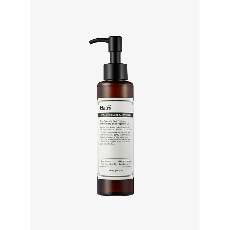 Gentle Black Deep Cleansing Oil (150ml)