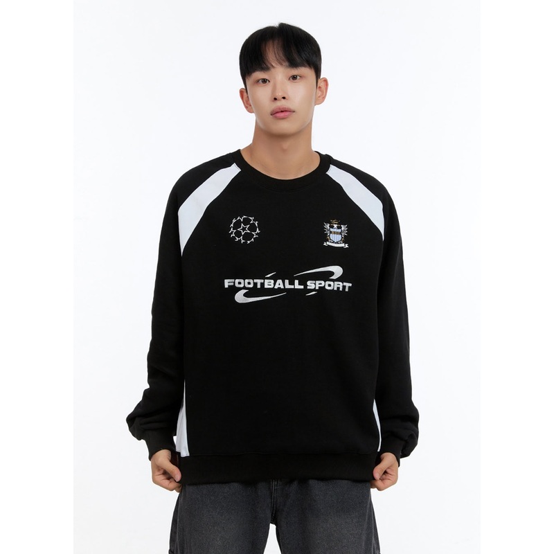 Men’s Graphic Raglan Sweatshirt IS413