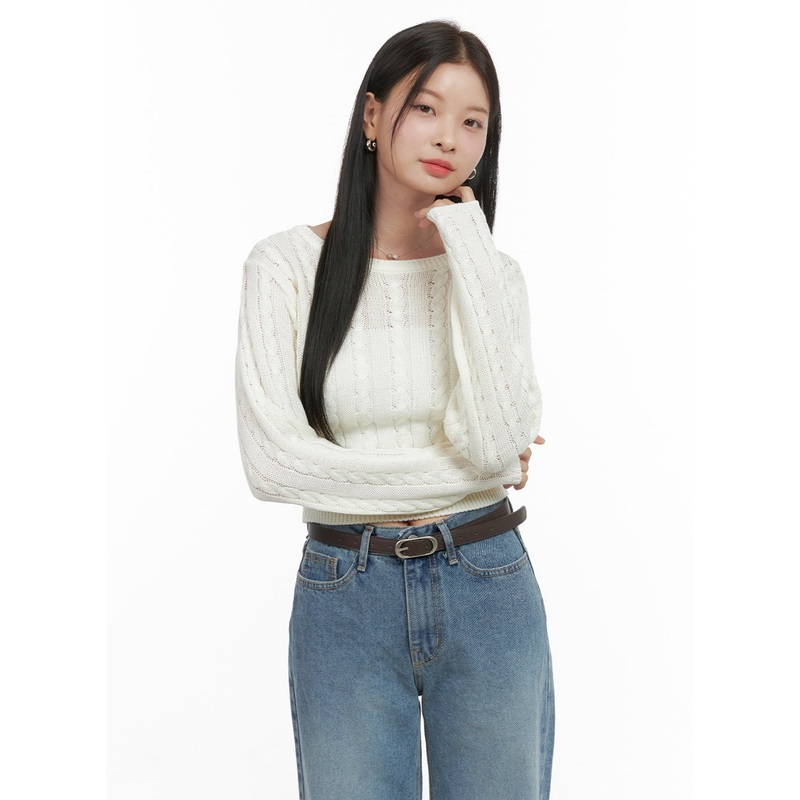 SoftTouch Wool Blend Top OS411
