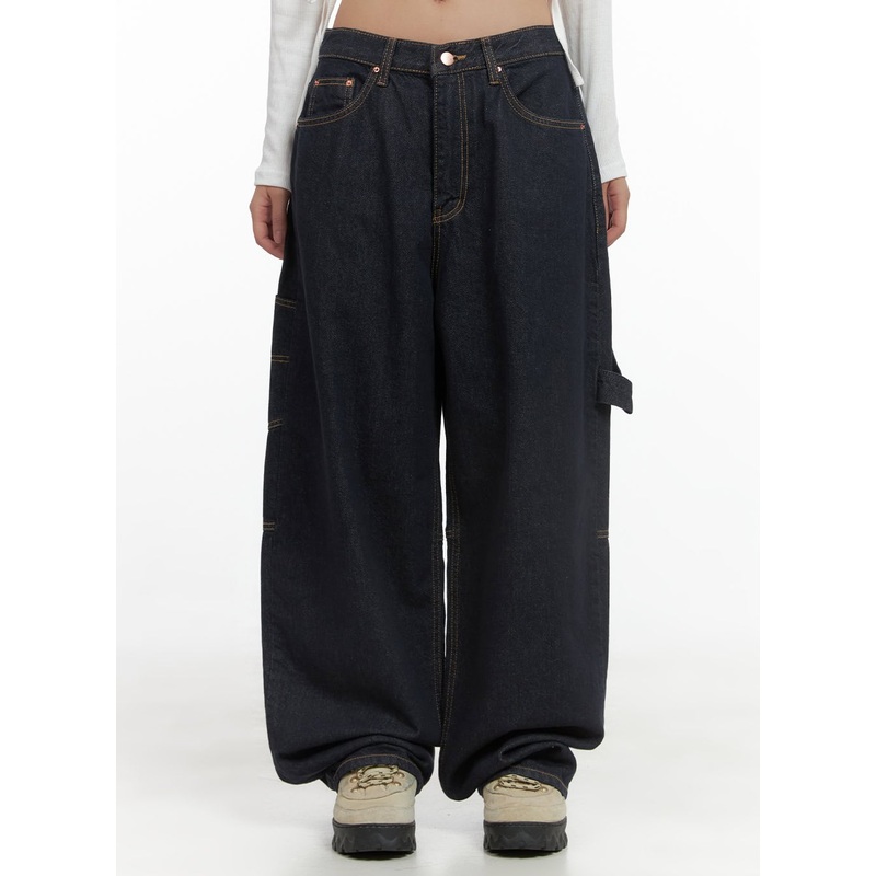 Trixie Cargo Baggy Jeans CS404