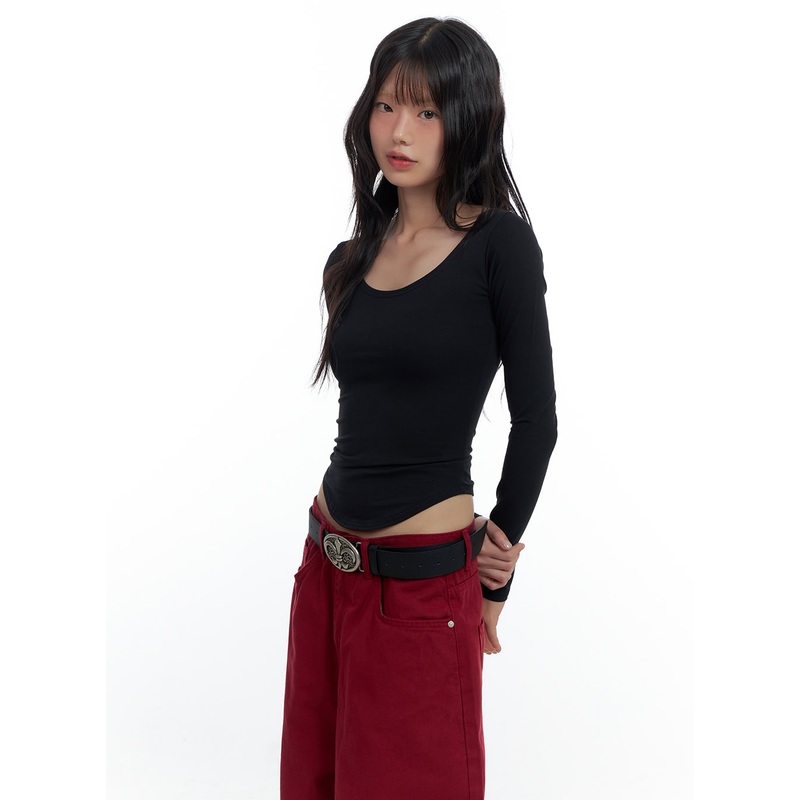 ContourFit U-Neck Crop Top CS420
