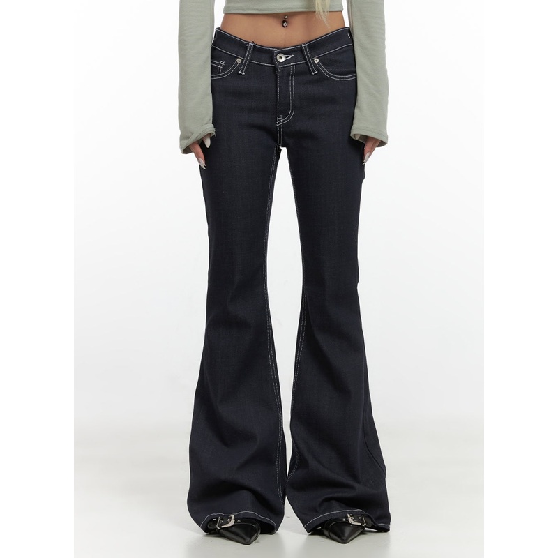 Jolie Classic SlimFit Cotton Bootcut Jeans CS425