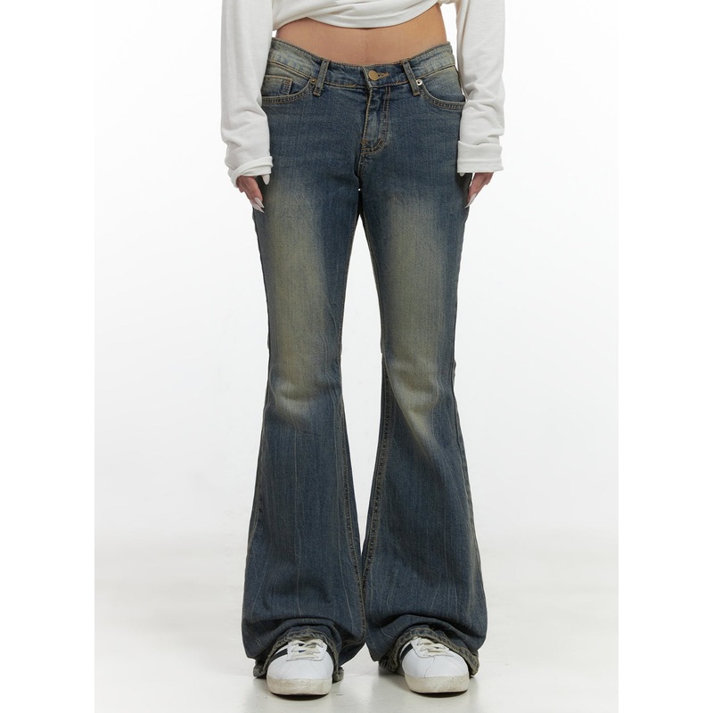 Leni Retro DreamFit Bootcut Denim Jeans CS426