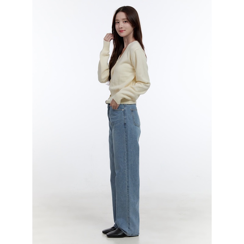 Clara Denim Daze Washed Straight Jeans OO407