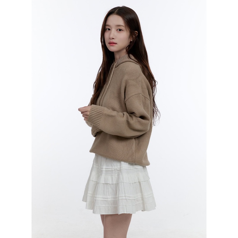 CozyChic Oversize Hooded Knit Sweater OO407