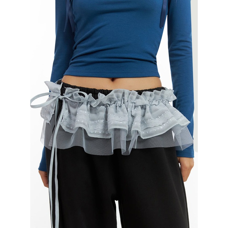 Layered Detail Waist Belt IO409