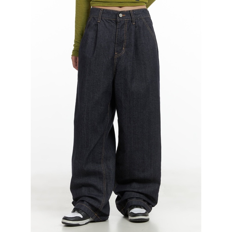 Lola Pintuck Baggy Jeans CO402