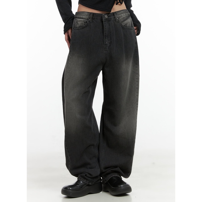 Margo Wide Fit Washed Denim Jeans CO417
