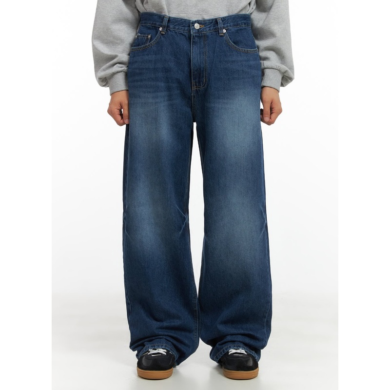 Men’s Denim Drape Wide Fit Jeans CO408