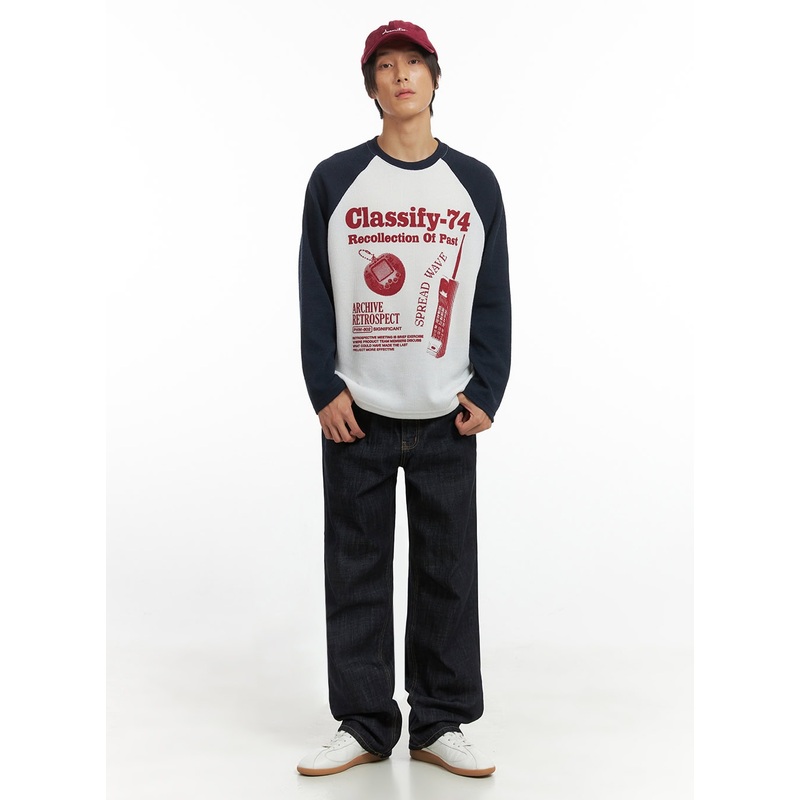 Men’s Refined Wide Fit Denim Jeans IO417