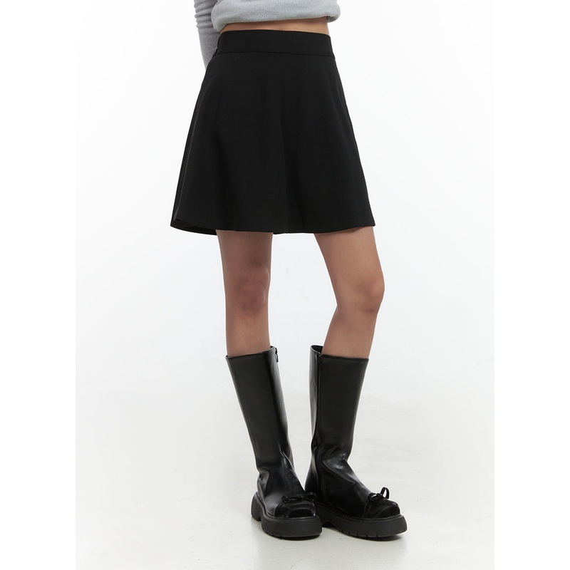 Pleated Charm Mini Skirt CO414