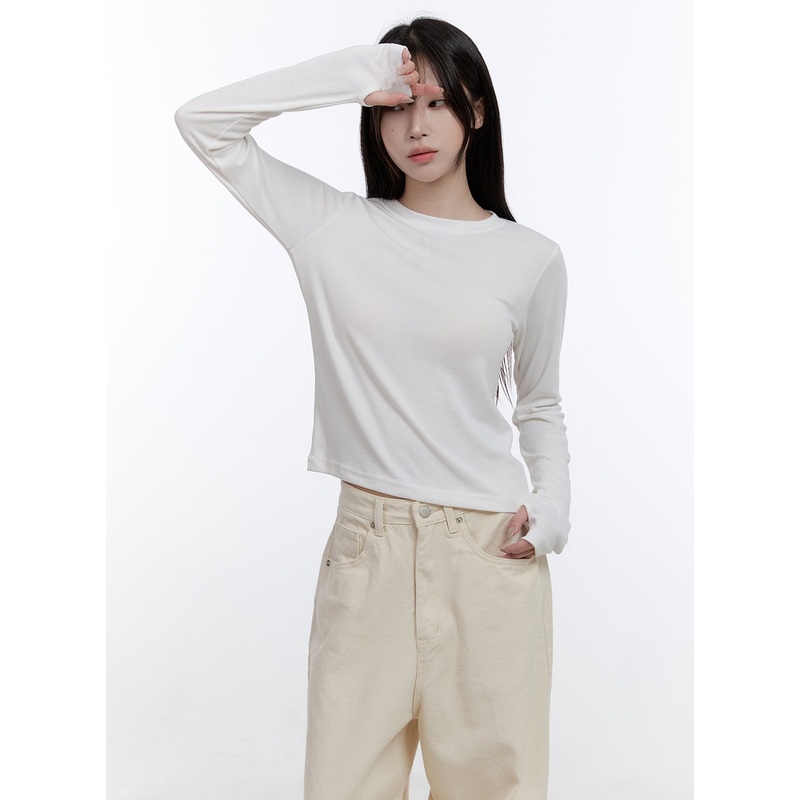Soft Touch Round Warmer Top CO418