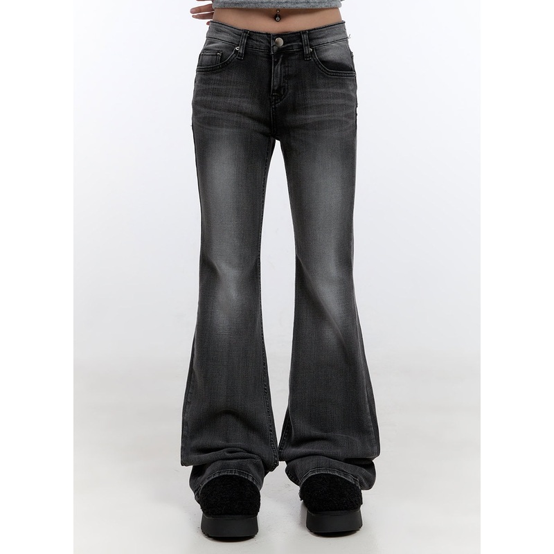 Gianna Faded Flared Jeans CO422