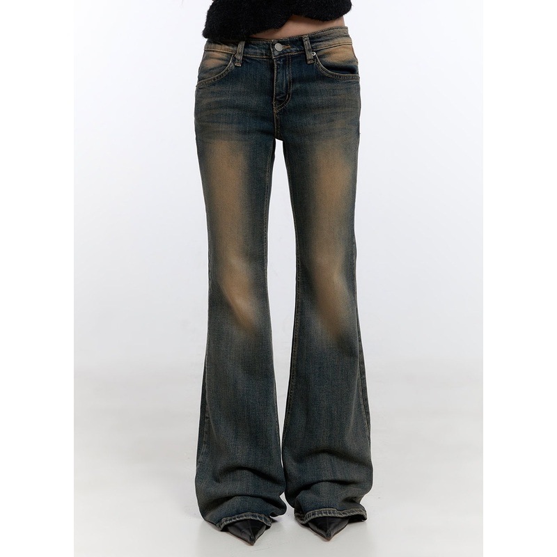 Marlowe Denim Daze Slim Fit Flared Jeans CO423