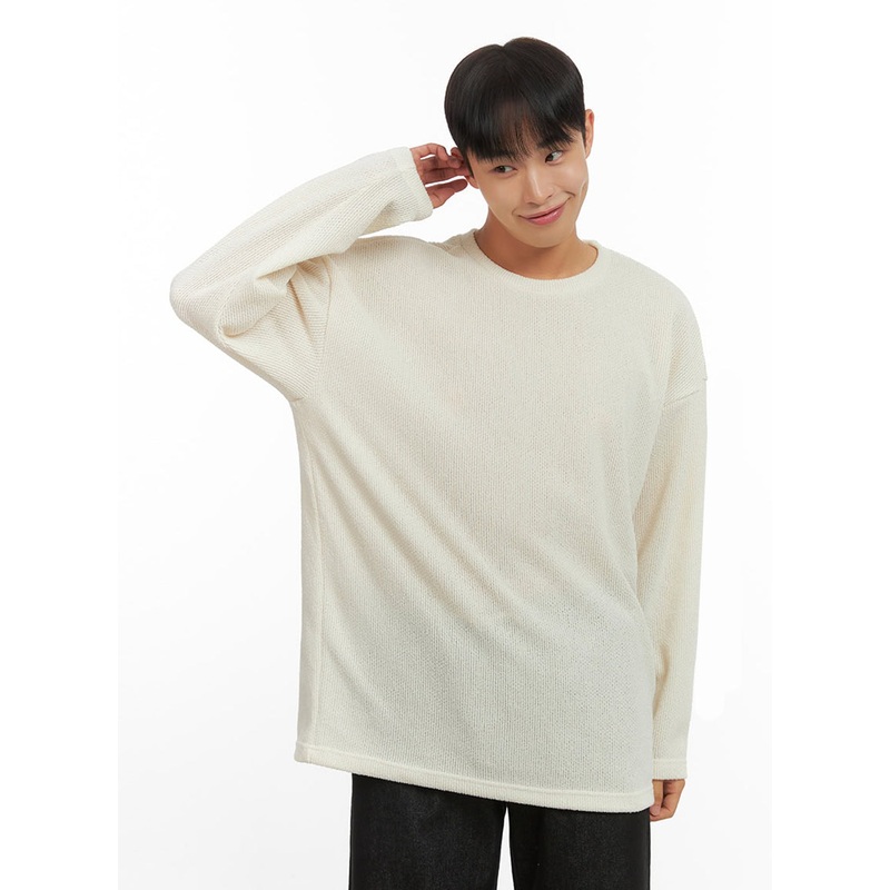 Men’s Basic Oversized Knit IO420