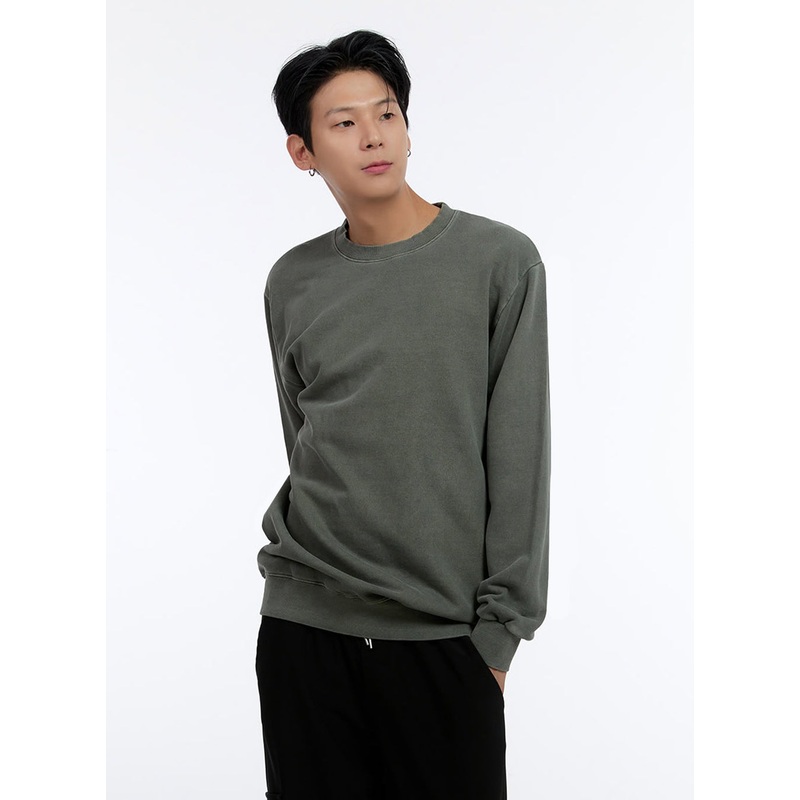 Men’s Relaxed Fit Long Sleeve Sweatshirt IO428