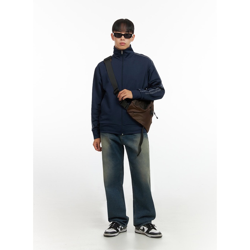 Men’s Wide Leg Denim Jeans IO420