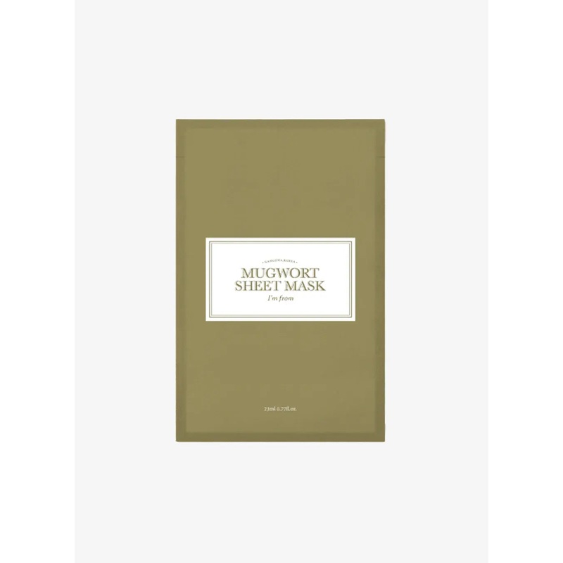 Mugwort Sheet Mask (23ml / 1ea)