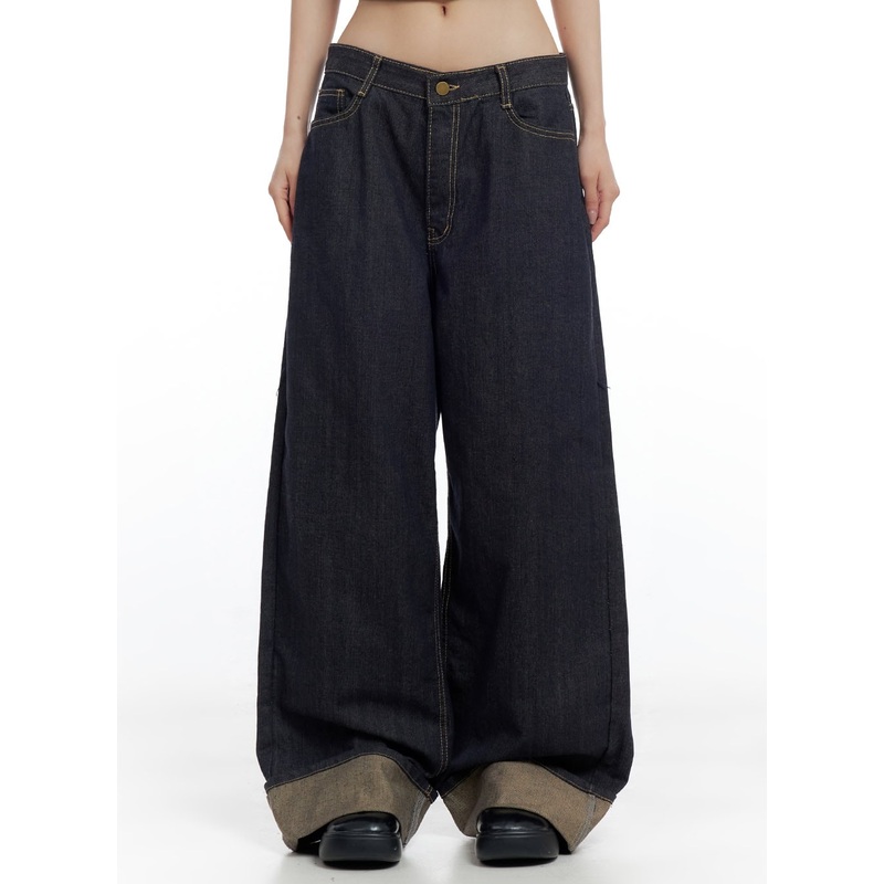 Sadie Roll-Up Denim Jeans CO426