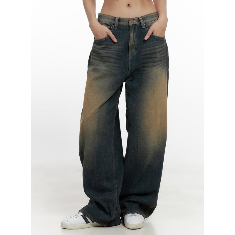 Bryana Cotton Comfort Wide Leg Jeans CN419