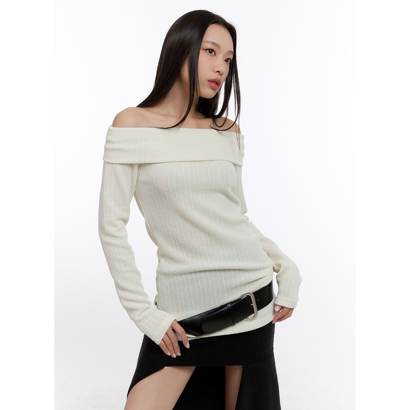 Dazzling Off Shoulder Top CN420