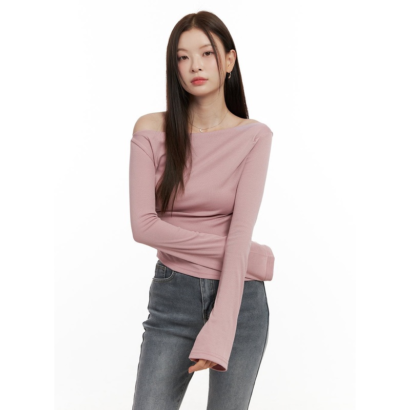 Elegant One-Shoulder Top ON422