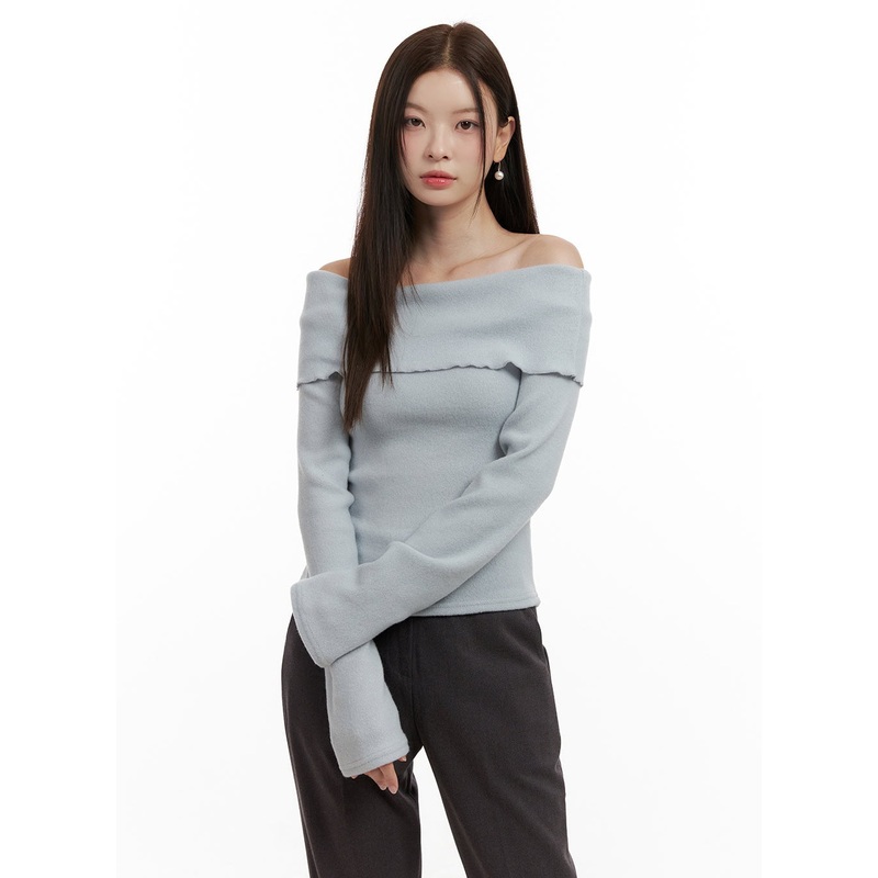 Soft Touch Off-Shoulder Top ON422