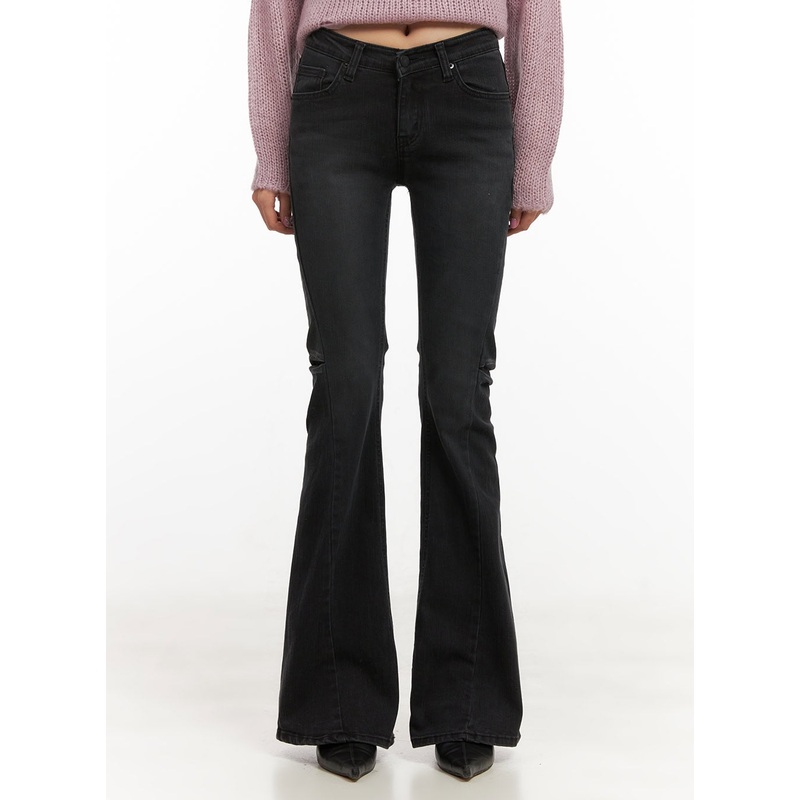 Belle Slim Fit Flared Jeans CD410