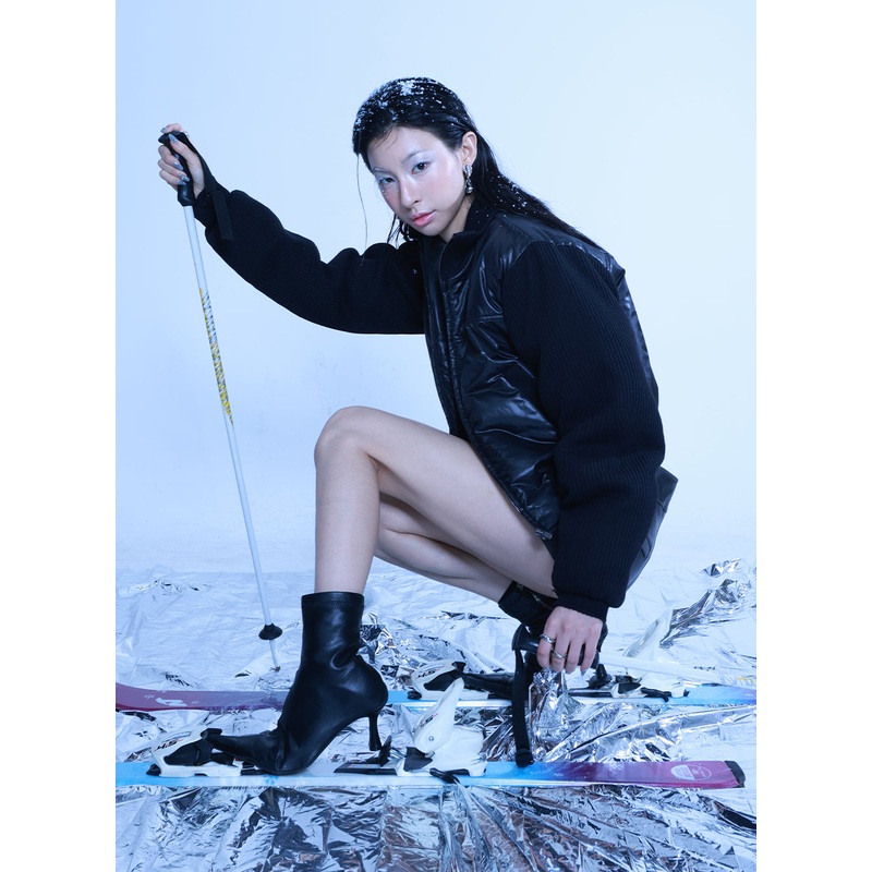 Blizzard Hooded Puffer Coat CN428