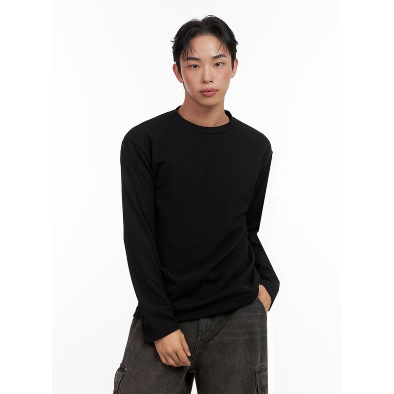 Men’s Basic Long Sleeve Tee IN426