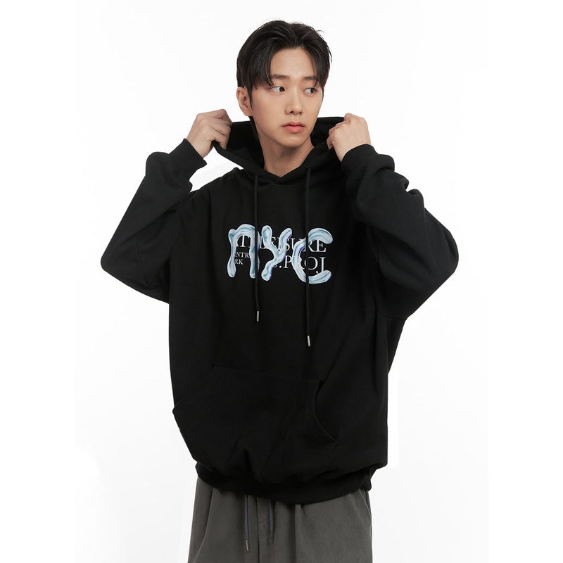 Men’s Graphic Hooded Sweatshirt ID406