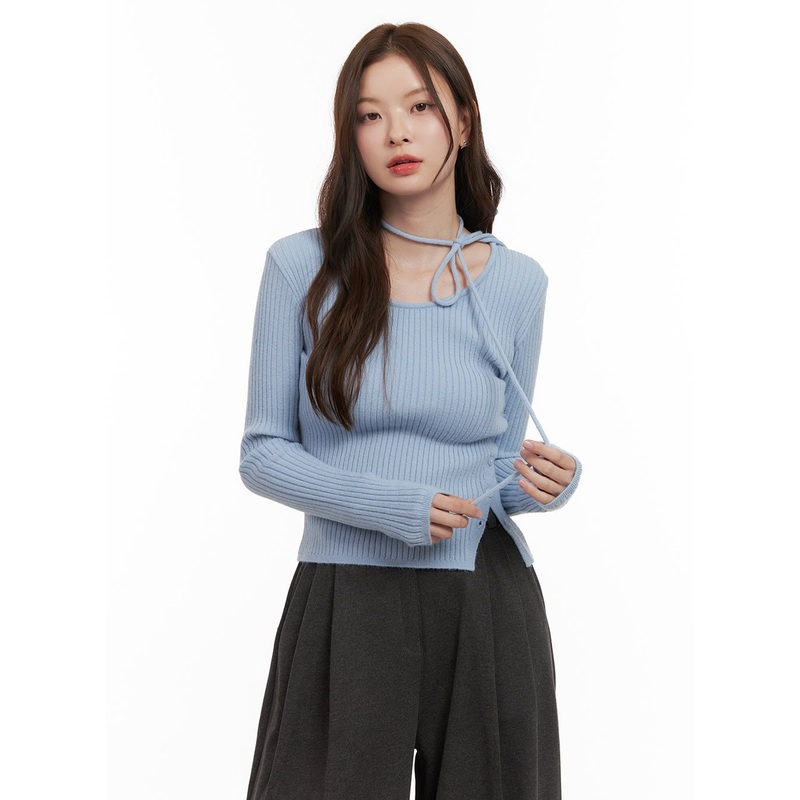 Slim Fit Long Sleeve Sweater OD403