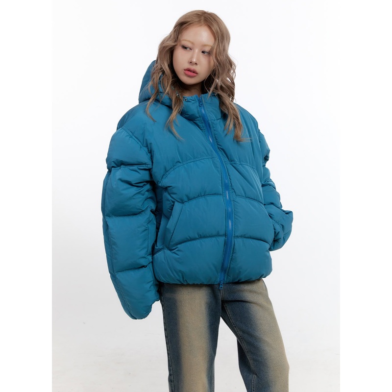 Warmth Padded Polyester Coat CN425