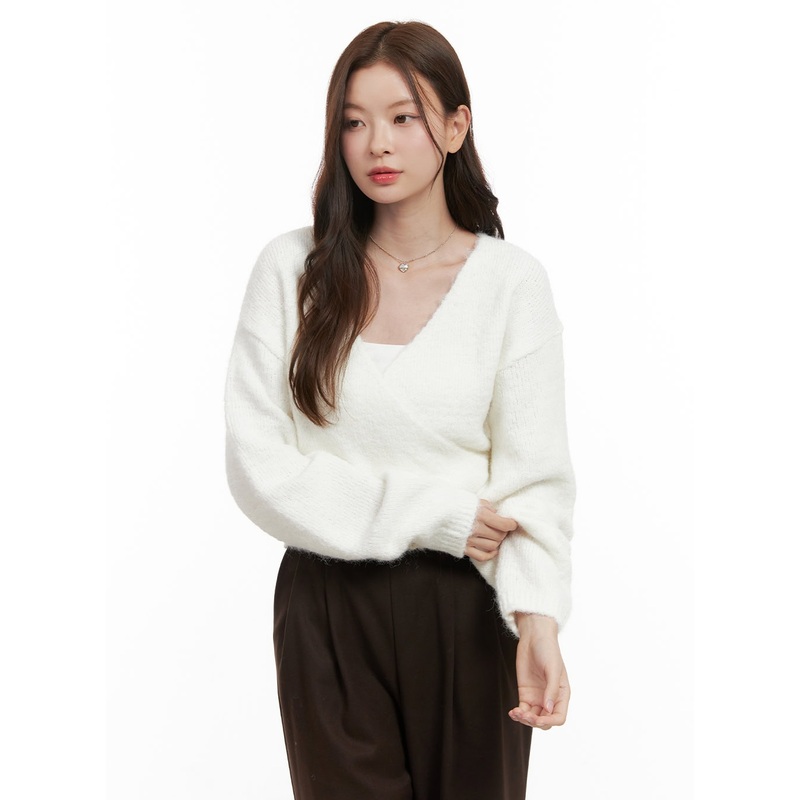 WrapMe Up V-Neck Sweater OD403