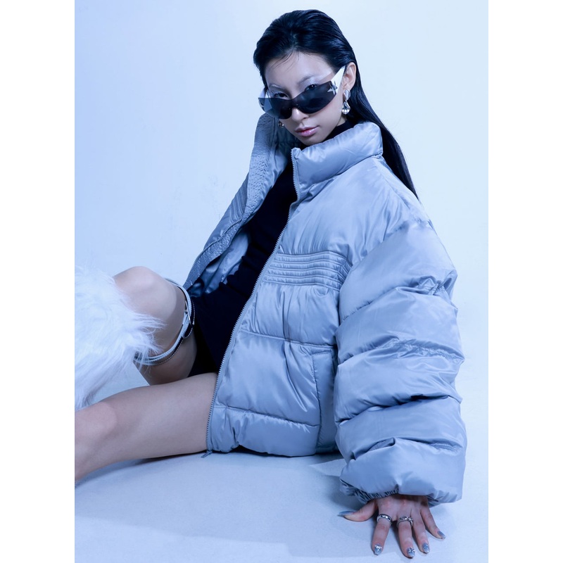 ZipUp Oversize Puffer Coat CN428
