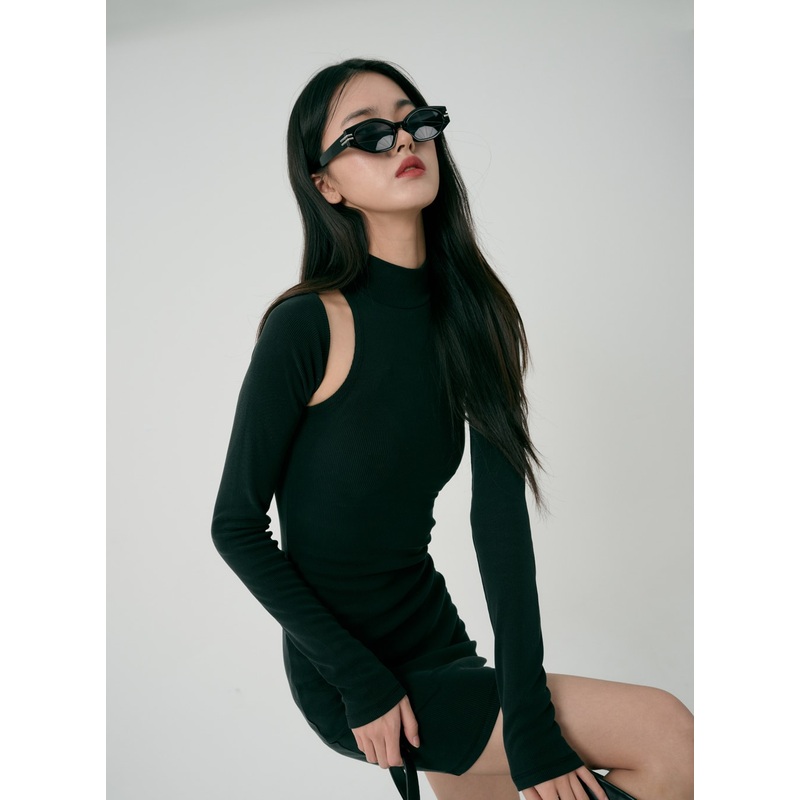 Bolero And Sleeveless Mini Dress Set ID07
