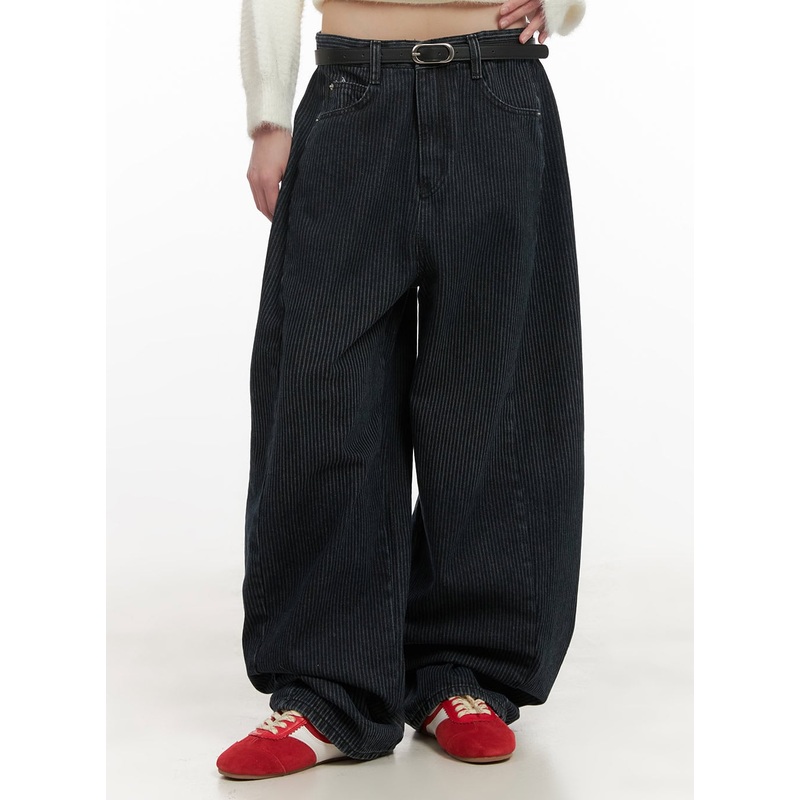 Comfortable Corduroy Wide-Leg Pants CD425