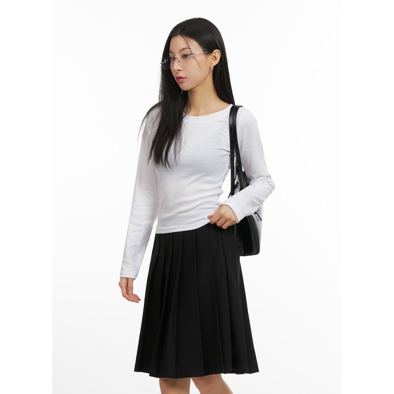 Essential Comfort Round-Neck Top ID431