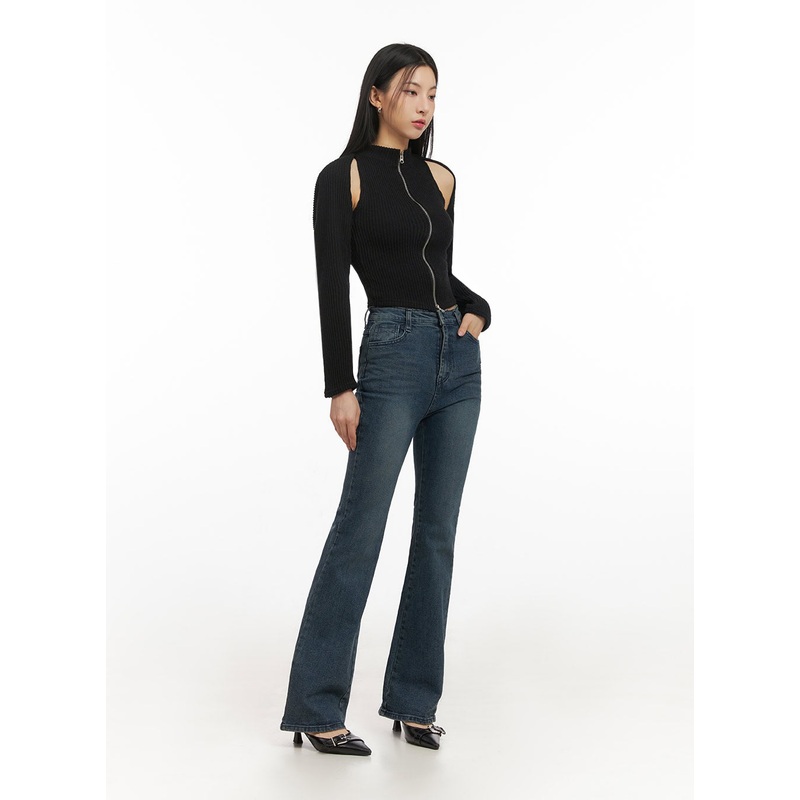 Gabriella Slim-Fit Bootcut Jeans ID431