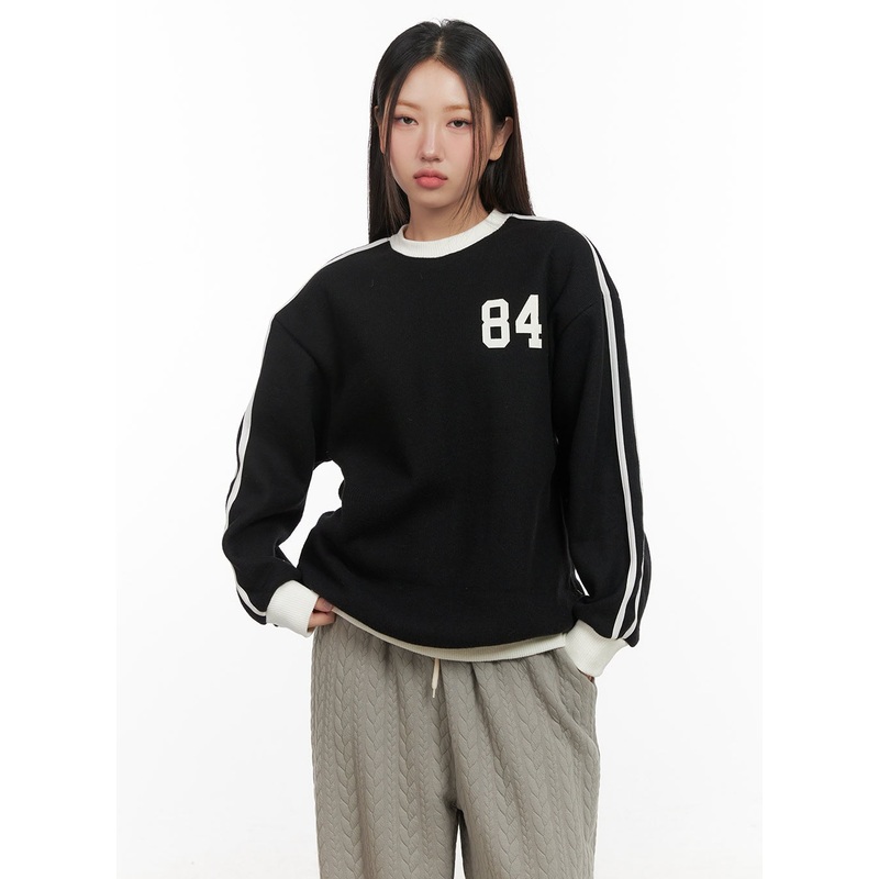 Graphic Number Crew Neck CD416