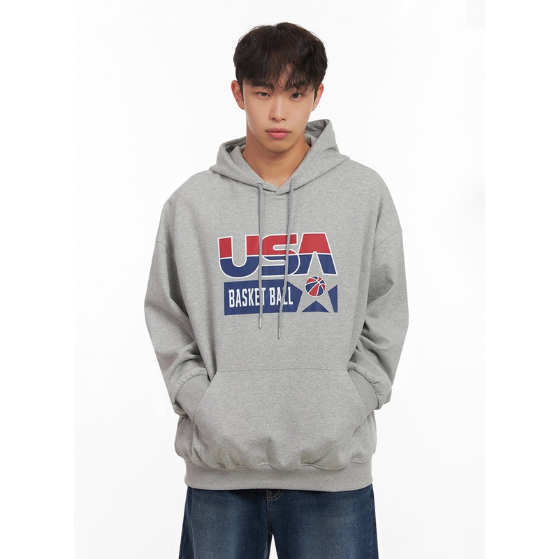 Men’s Casual Graphic Hoodie ID427