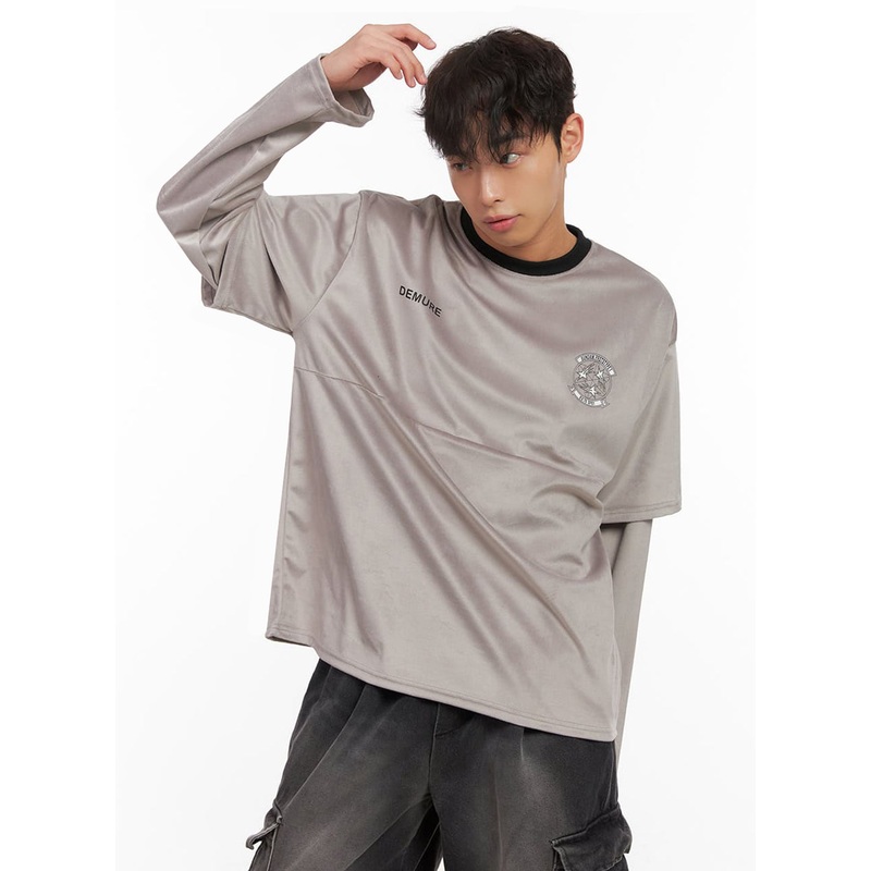 Men’s Casual Long-Sleeve Sports Tee ID427