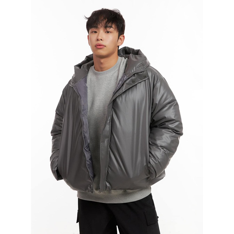 Men’s Chic Hooded Puffer Jacket ID427