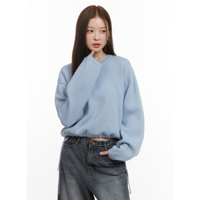Round Neck Loose Sweater OD417