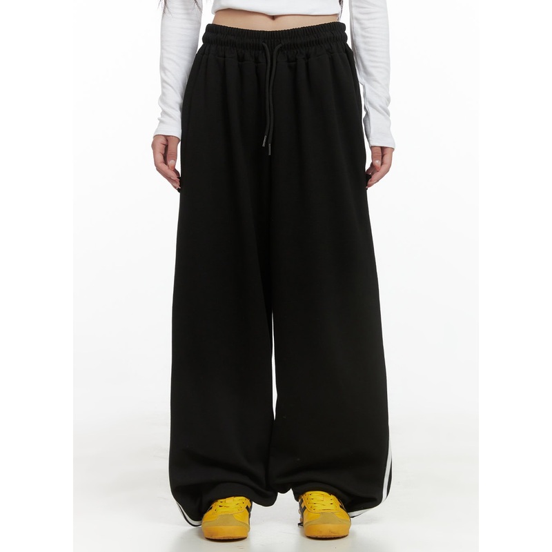 Snap-Button Track Sweatpants CG430