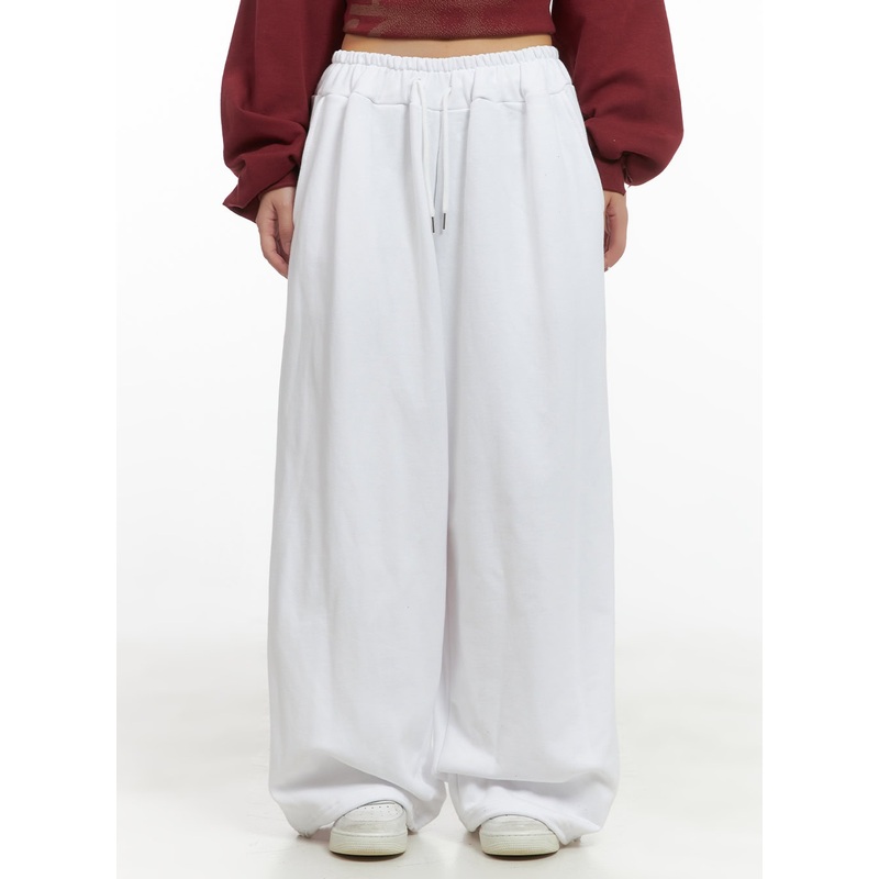 Wide Fit Cotton Sweatpants CS404